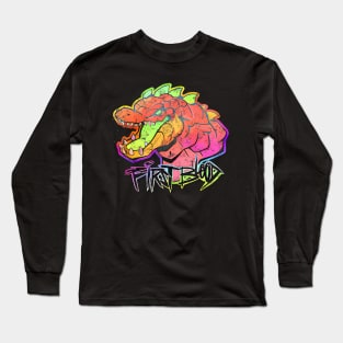 Frist Blood Dino Long Sleeve T-Shirt